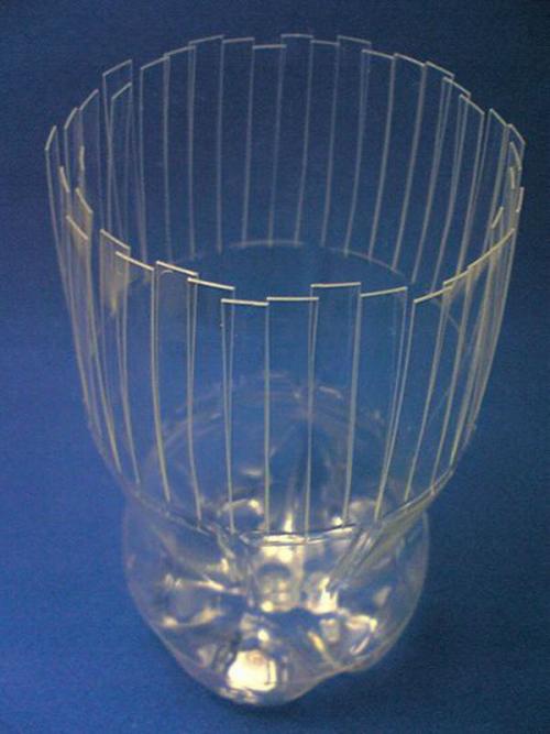 Сделать вазу из пластиковой бутылки своими руками. Ваза из пластиковой бутылки