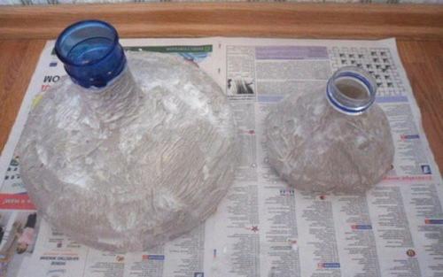 Сделать вазу из пластиковой бутылки своими руками. Ваза из пластиковой бутылки