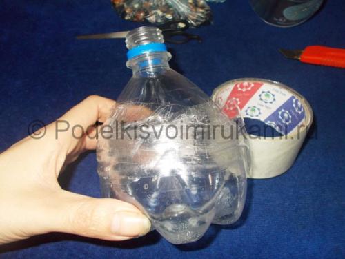 Куклы из пластиковых бутылок. Кукла из пластиковой бутылки своими руками: подробный мастер-класс с фото 28