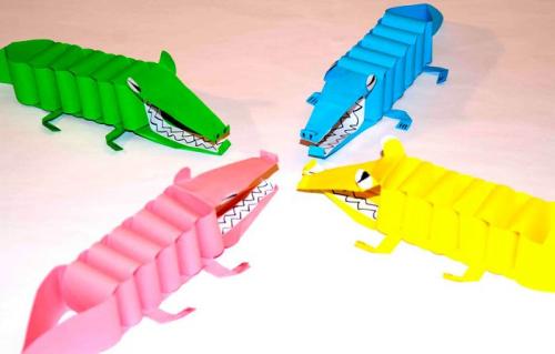 Лёгкие поделки для детей. Поделки из бумаги для детей 5-6 лет