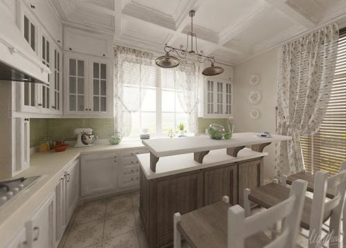 Кухня в американском стиле. Мебель для кухни