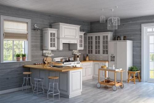 Кухня в американском стиле. Мебель для кухни