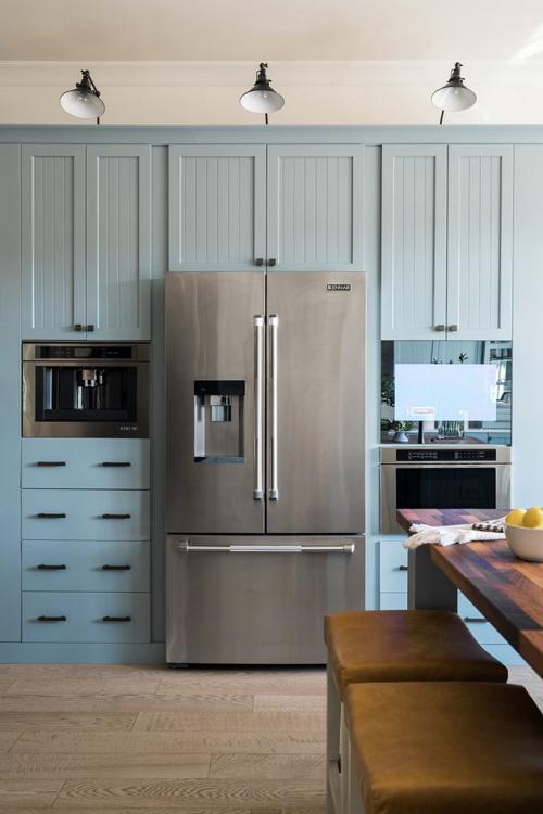 Прекрасная кухня для загородного дома в США 13