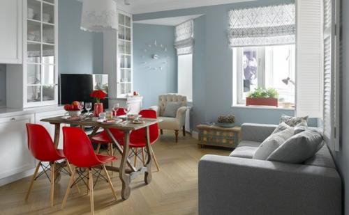 Кухня с диваном 14 метров. Подходящие виды планировки – 3 варианта