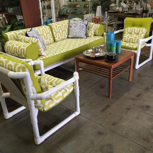 Декоративная перегородка из пластиковых труб. Способы соединения труб