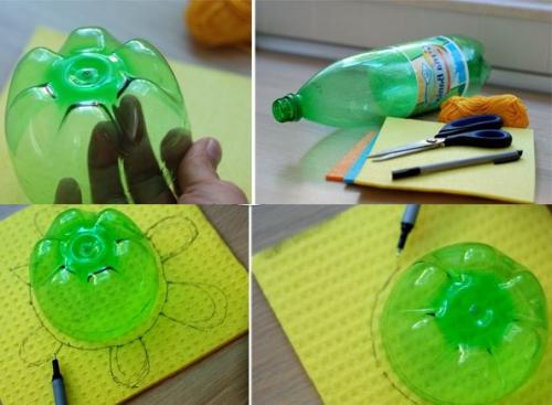 Как сделать черепаху из пластиковой бутылки. Как сделать черепаху из пластиковых бутылок своими руками. Инструкция+много фото