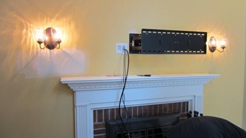 Декоративный кабель канал для телевизора. Укладка кабеля в стене