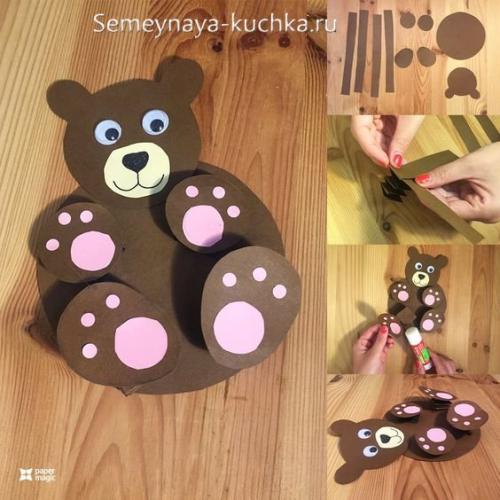 Поделки для детей 4-5 лет. НА ПРУЖИНКАХ.