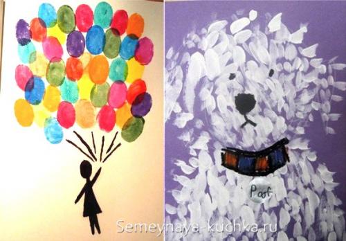 Поделки своими руками детям. пальчиковые поделки.