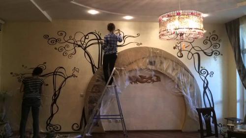 Что нарисовать на стене. Приступим к работе 01