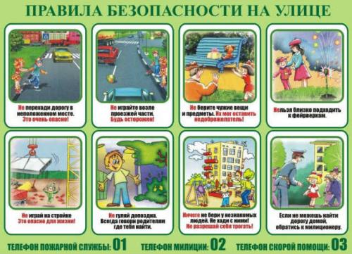 Правила поведения в общественных местах. Правила безопасного поведения на улицах и дорогах города