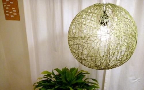 Бра своими руками. Абажур из ниток