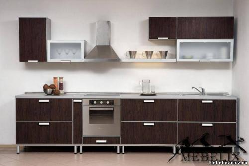 Кухни пластик в алюминиевом профиле. Кухни пластик в алюминиевой рамке 09 Кухни пластик в алюминиевом профиле. Кухни пластик в алюминиевой рамке 09