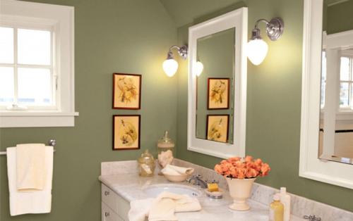 Ванная комната с крашенными стенами. Преимущества и недостатки окрашенных стен 28 Ванная комната с крашенными стенами. Преимущества и недостатки окрашенных стен 28