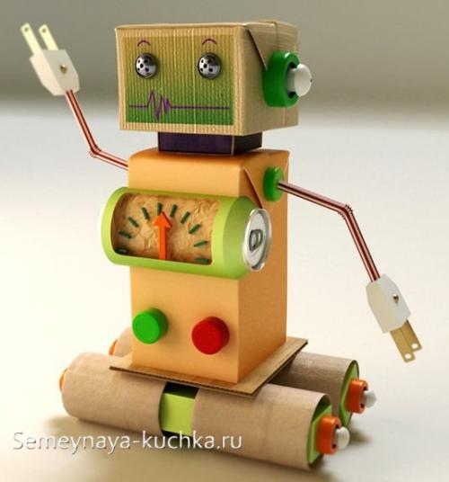 Поделки своими руками для детей 9-10 лет. РОБОТЫ.