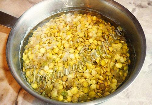 Суп из коричневой чечевицы. Суп из чечевицы с сельдереем и помидорами