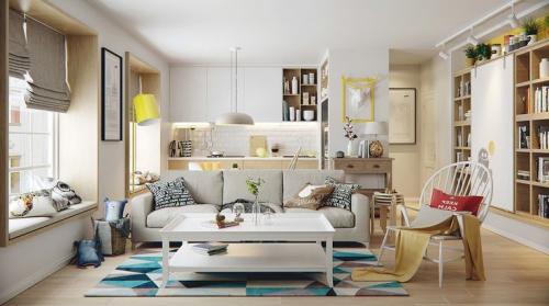 Лучшие дизайн студии дизайн интерьеров. Цветовые решения маленькой квартиры