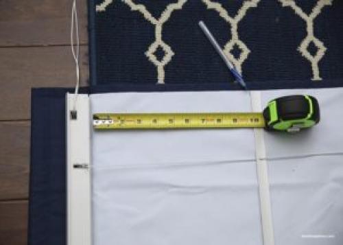 Как определить размер римской шторы. Определяем размеры римской шторы