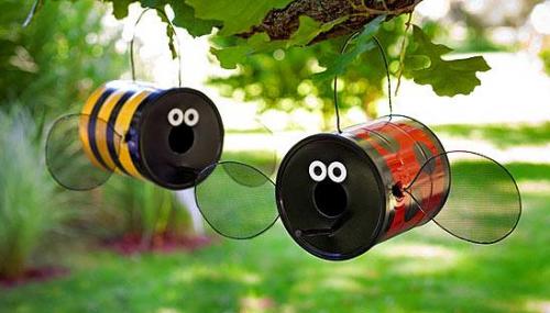 Пчела из пластиковых бутылок своими руками. Медоносная пчела из пластиковой бутылки 41