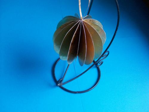 Шары из Бумаги пошагово. Новогодние Шары Из Бумаги Без Основы - Мастер-классы