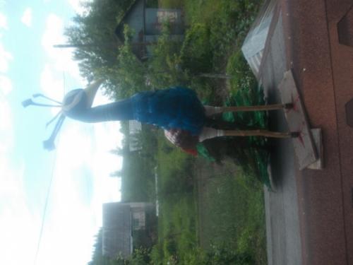 Как сделать павлина из бутылок пластиковых. Видео-уроки 05