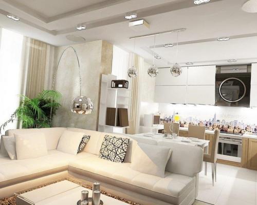 Дизайн кухни-гостинной в загородном доме. Какие стили подходят для оформления кухни-гостиной в частном доме