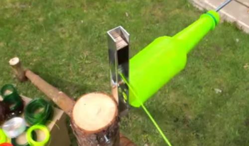 Веревка из бутылок для шпалеры. Веревка из пластиковой бутылки. Производство и применение