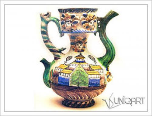 Майолика гжель. Гжельская майолика. Художественные изделия из керамики. Узоры и орнаменты Гжели