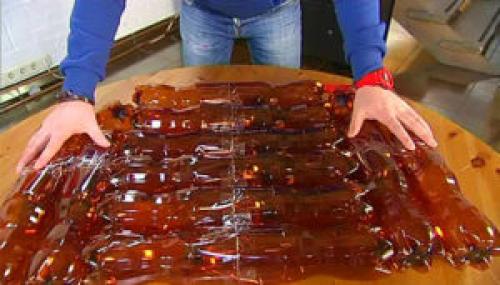 Стул из пластиковых бутылок. Собираем кресло