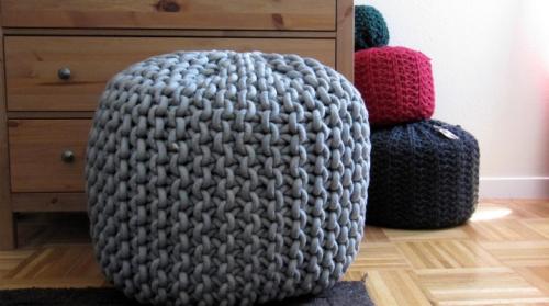 Пуфик из пластиковых бутылок. Как сделать пуф из пластиковых бутылок своими руками?