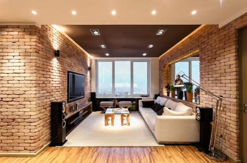 Отделка стен декоративным белым кирпичом. Отделка стен декоративным кирпичом