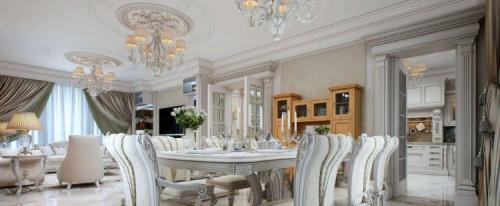 Дизайн маленькой гостинной-столовой. Гостиная-столовая: правила создания интерьера, особенности дизайна. Нюансы зонирования, выбора отделочных материалов. 90 фото примеров разграничения столовой и гостиной