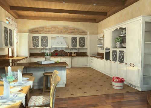 Дизайн кухни-гостинной в загородном доме. Какие стили подходят для оформления кухни-гостиной в частном доме