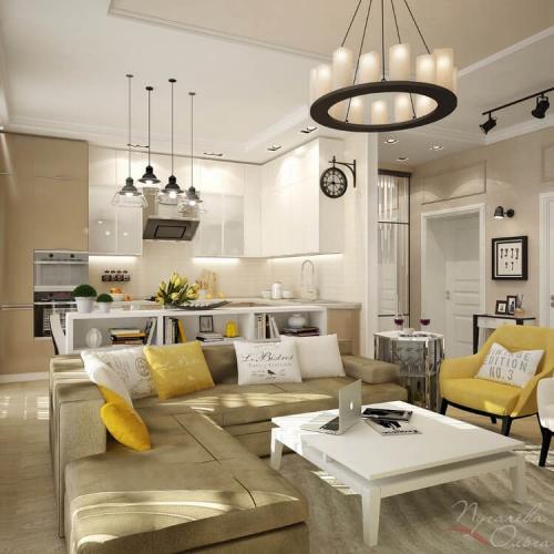 Гостиная столовая 20 метров. Подбираем стиль