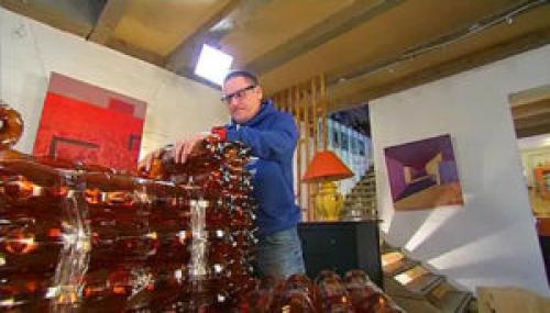 Стул из пластиковых бутылок. Собираем кресло