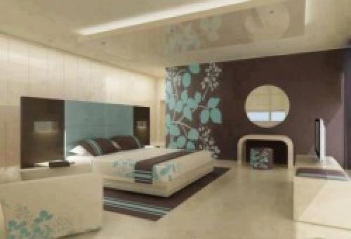 Цветы на стене рисунок. Как правильно нарисовать 02