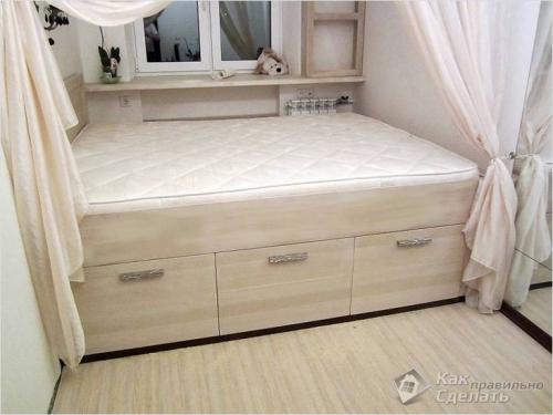 Подиум, как сделать в квартире. Значение подиума в интерьере 02