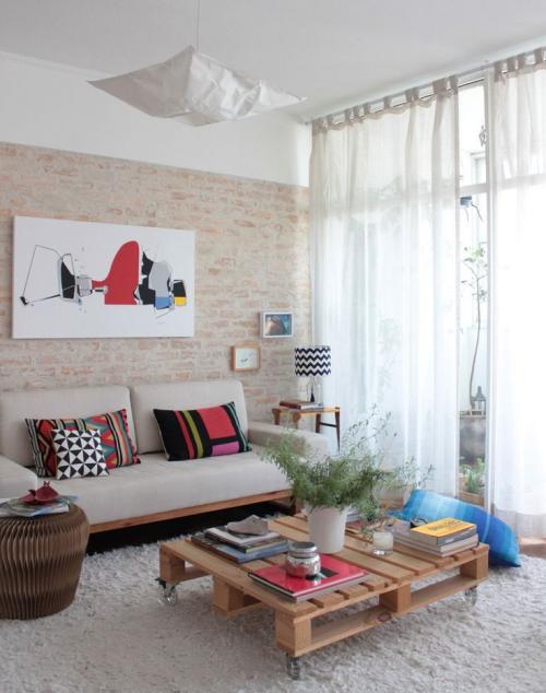 Отделка стен декоративным белым кирпичом. Отделка стен декоративным кирпичом