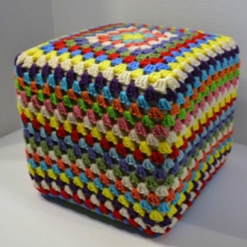 Стул из пластиковых бутылок. Собираем кресло 13