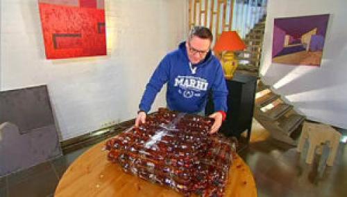 Стул из пластиковых бутылок. Собираем кресло