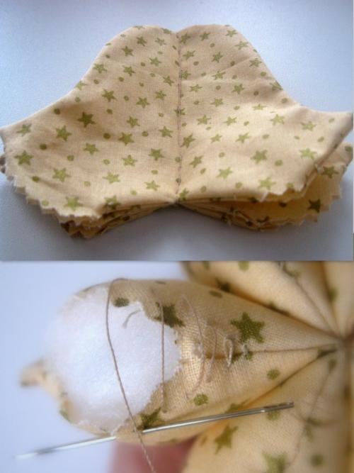 Елочные игрушки из ткани своими руками выкройки. Елочные игрушки из ткани своими руками 04