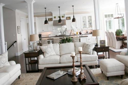 Дизайн кухни-гостинной в загородном доме. Какие стили подходят для оформления кухни-гостиной в частном доме