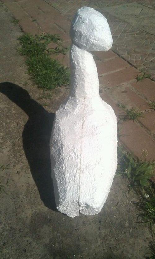 Как сделать павлина из бутылок пластиковых. Видео-уроки 18