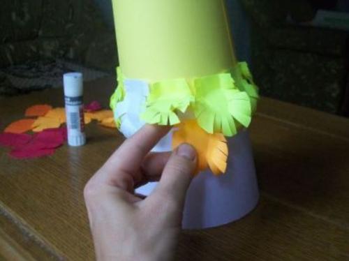 Объемный попугай из бумаги. Простой попугай своими руками из бумаги