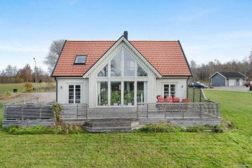 Скандинавский стиль фасад дома. Особенности скандинавского стиля оформления 04