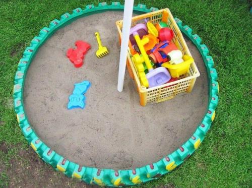 Поделки своими руками из подручных материалов для детского сада. Поделки из автомобильных покрышек (фото)