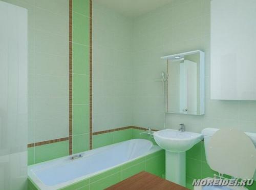 Однокомнатной квартиры дизайн кухни. Зонирование 11