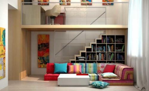 Как поставить два дивана в однокомнатной квартире. Организуем рабочую зону