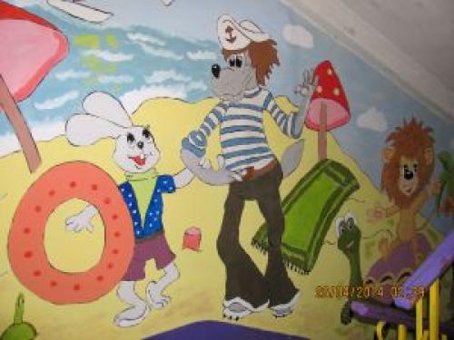 Чем можно рисовать на побеленной стене. Какими красками рисовать на стенах