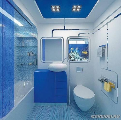 Однокомнатной квартиры дизайн кухни. Зонирование 12